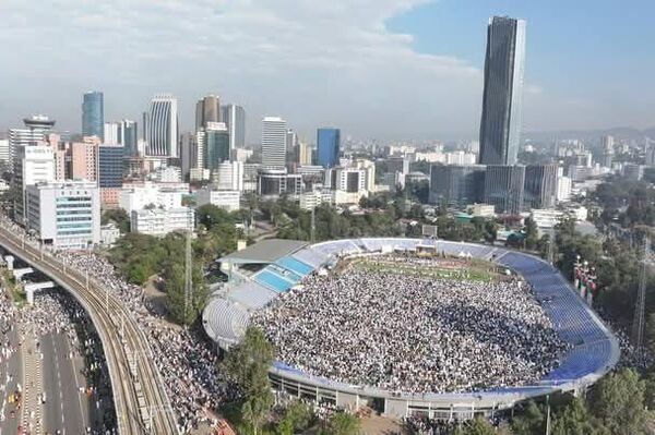 የዒድ አል ፈጥር በዓል በመላው ኢትዮጵያ በድምቀት እየተከበረ ይገኛል የዒድ አል ፈጥር በዓል በመላው ኢትዮጵያ በድምቀት እየተከበረ ይገኛል - Sputnik አፍሪካ