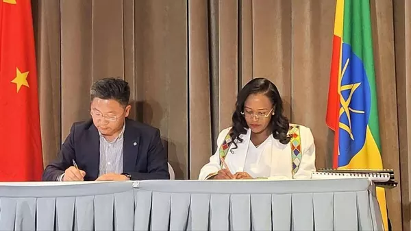 የአዲስ አበባ ብሔራዊ ስታዲዮም ግንባታን በ18 ወራት ውስጥ ለማጠናቀቅ ውል ተፈረመ - Sputnik አፍሪካ