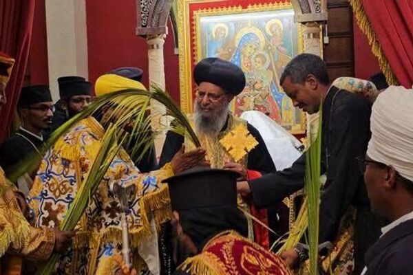 የሆሳዕና በዓል በክርስትና እምነት ተከታዮች ዘንድ በመከበር ይገኛል - Sputnik አፍሪካ