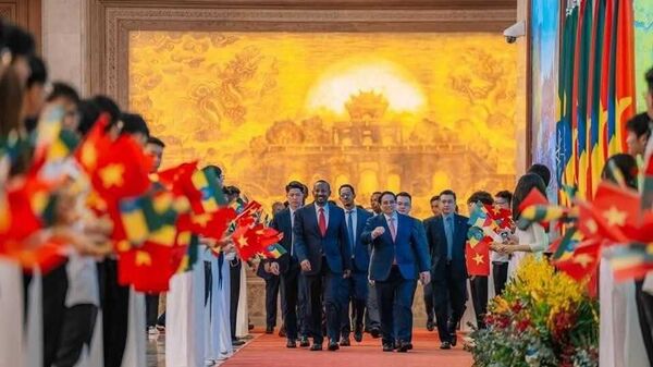 ጠቅላይ ሚኒስትር ዐቢይ አሕመድ የቬትናም ጉብኝታቸው ለሁለቱ ሀገራት የፖለቲካዊ፣ ዲፕሎማሲያዊ እና ኢኮኖሚያዊ ትስስር በር የከፈተ እንደሆነ ተናገሩ - Sputnik አፍሪካ