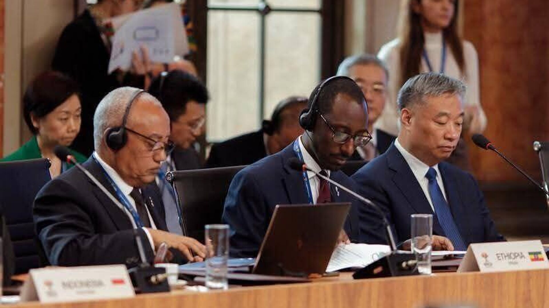 ኢትዮጵያ የብሪክስ ሀገራት ነገሮችን በሰላማዊ እና በዲፕሎማሲያዊ መንገድ ለመፍታት እያደረጉት ያለውን ጥረት አደነቀች ኢትዮጵያ የብሪክስ ሀገራት ነገሮችን በሰላማዊ እና በዲፕሎማሲያዊ መንገድ ለመፍታት እያደረጉት ያለውን ጥረት አደነቀች - Sputnik አፍሪካ, 1920, 29.04.2025