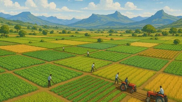 በኢትዮጵያ የክላስተር እርሻ የስንዴ ምርት በእጥፍ መጨመሩ ተነገረ - Sputnik አፍሪካ