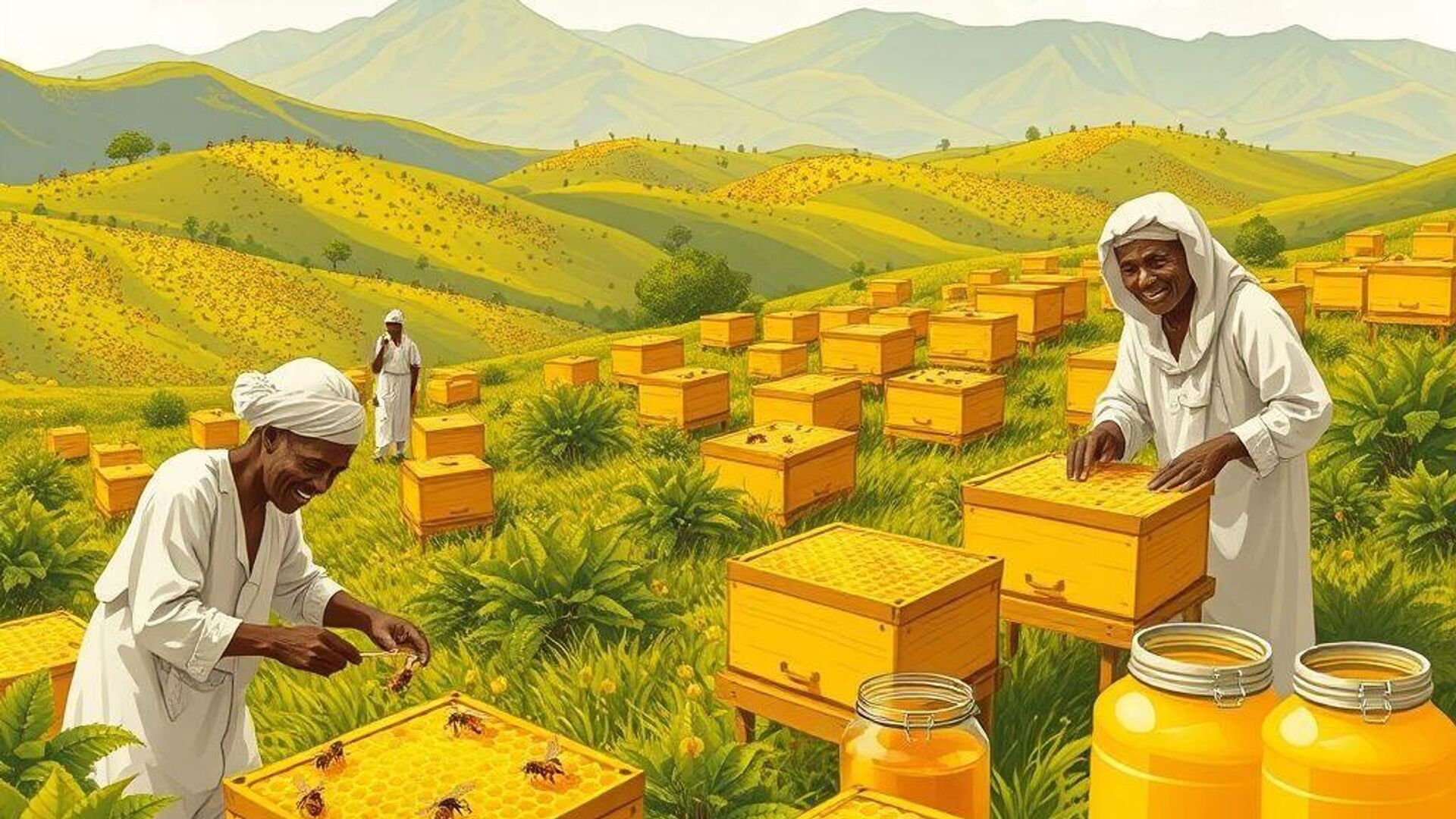 ኢትዮጵያ የማር ምርቷን የሚቀበሉ ሀገራት ለጥራት ማረጋገጫ ላብራቶሪዋ ዕውቅና እንዲሰጡ ጠየቀች ኢትዮጵያ የማር ምርቷን የሚቀበሉ ሀገራት ለጥራት ማረጋገጫ ላብራቶሪዋ ዕውቅና እንዲሰጡ ጠየቀች - Sputnik አፍሪካ, 1920, 25.05.2025