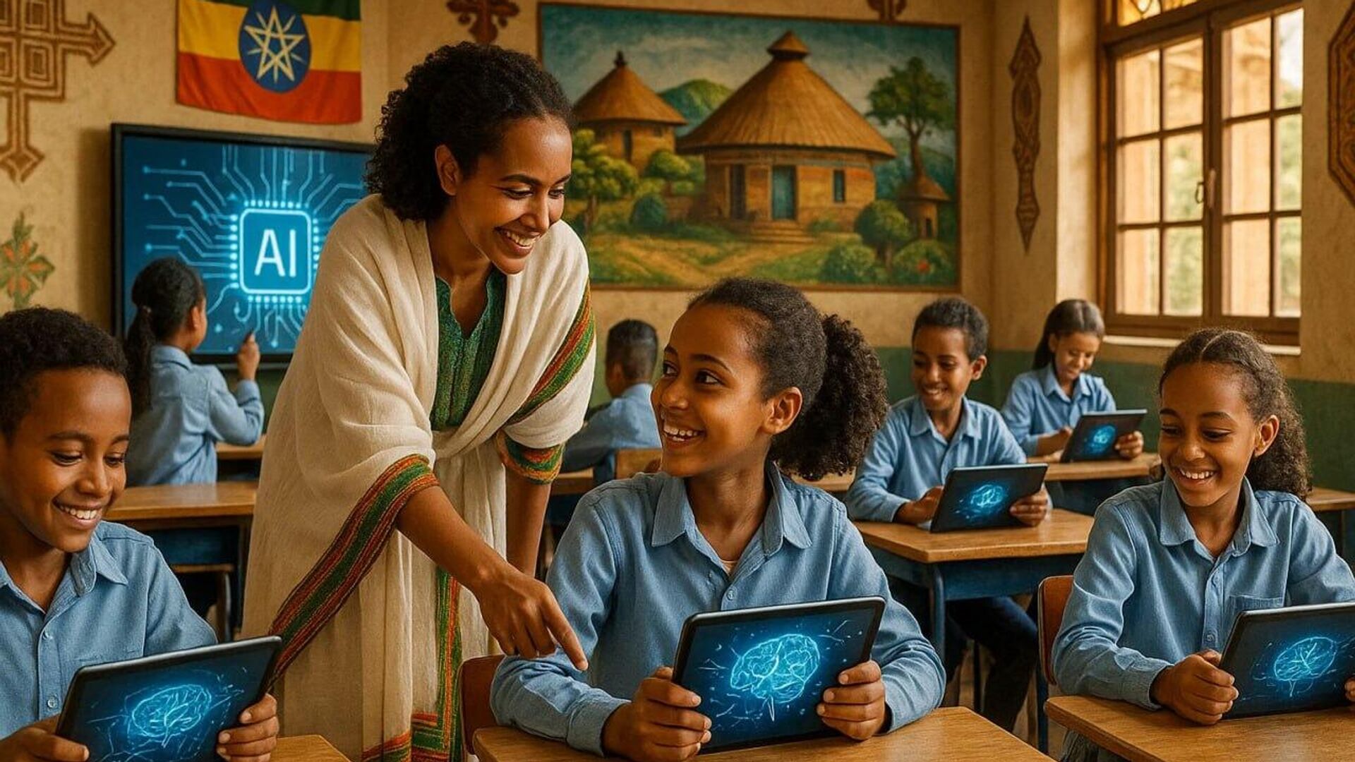 ኢትዮጵያ የትምህርት ጥራትን ለማሳደግ ሰው ሰራሽ አስተውሎትን በትምህርት ስርዓቱ ውስጥ ለማዋሃድ አቅዳለች ኢትዮጵያ የትምህርት ጥራትን ለማሳደግ ሰው ሰራሽ አስተውሎትን በትምህርት ስርዓቱ ውስጥ ለማዋሃድ አቅዳለች - Sputnik አፍሪካ, 1920, 29.05.2025