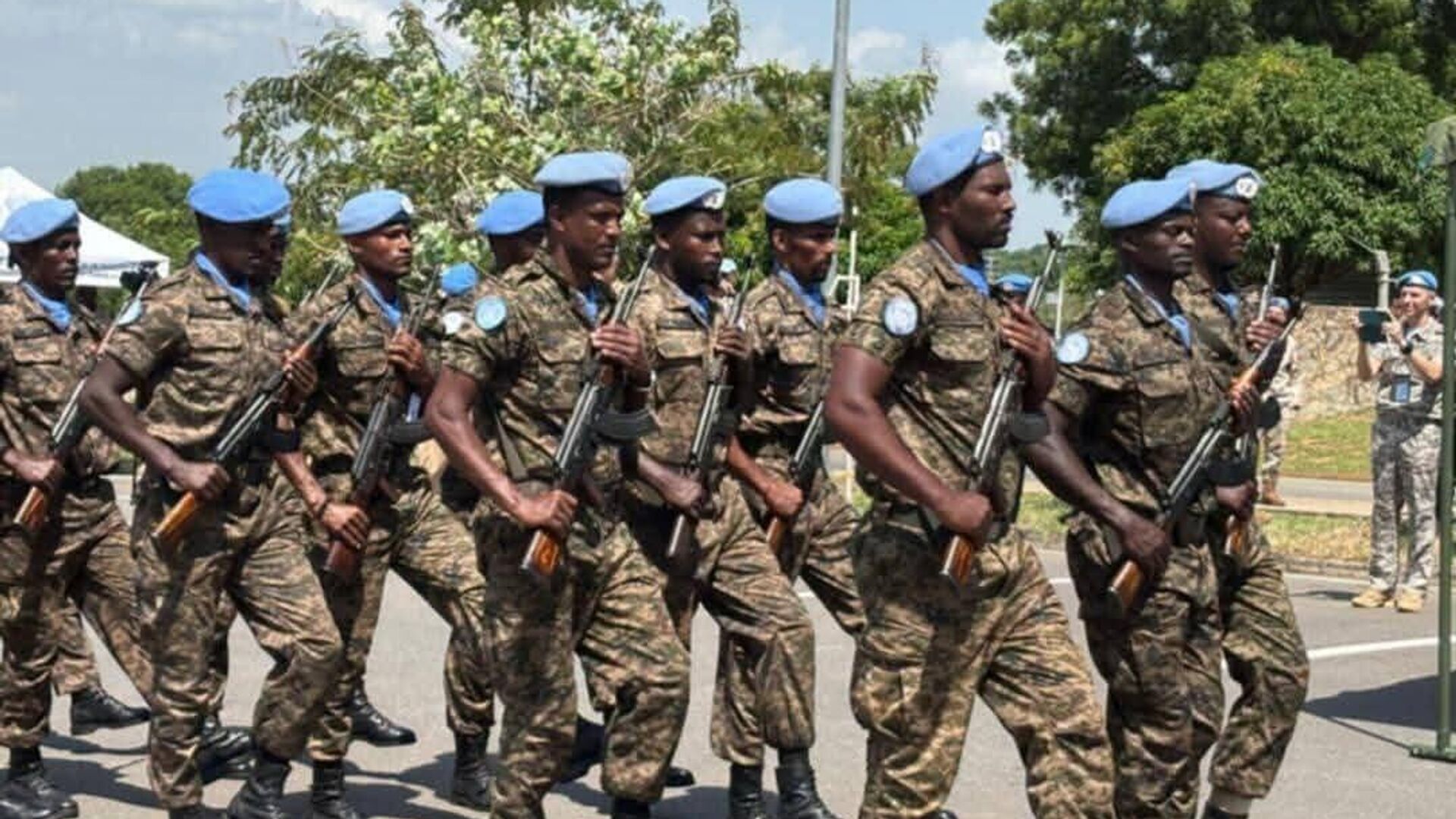 የተባበሩት መንግሥታት በደቡብ ሱዳን ለሚገኘው የኢትዮጵያ ሰላም አስከባሪ ኃይል እውቅና ሰጠ የተባበሩት መንግሥታት በደቡብ ሱዳን ለሚገኘው የኢትዮጵያ ሰላም አስከባሪ ኃይል እውቅና ሰጠ - Sputnik አፍሪካ, 1920, 30.05.2025