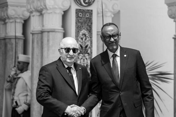 ሩዋንዳ-አልጄሪያ፦ የፕሬዝዳንት ካጋሜ ስልታዊ የአልጀርስ ጉብኝት ሩዋንዳ-አልጄሪያ፦ የፕሬዝዳንት ካጋሜ ስልታዊ የአልጀርስ ጉብኝት - Sputnik አፍሪካ