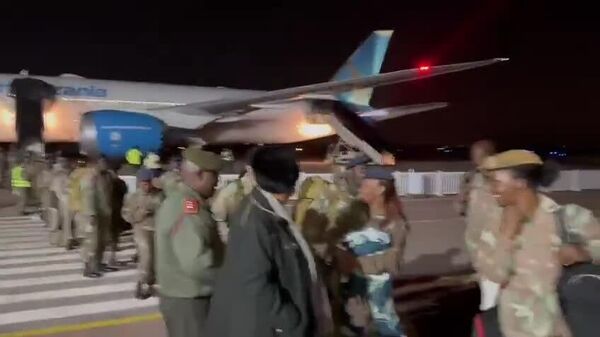 በኮንጎ ዲሞክራሲያዊ ሪፐብሊክ ተሠማርተው የነቀሩ የደቡብ አፍሪካ ወታደሮች የመጀመሪያ ቡድን ወደ ሀገራቸው ተመለሱ - Sputnik አፍሪካ