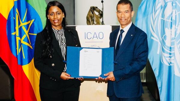 ኢትዮጵያ የዓለም አቀፉ አቪዬሽን ድርጅት ቁልፍ የሕዝብ መረጃ ልውውጥ ሥርዓት አባልነት የምስክር ወረቀት ተረከበች - Sputnik አፍሪካ