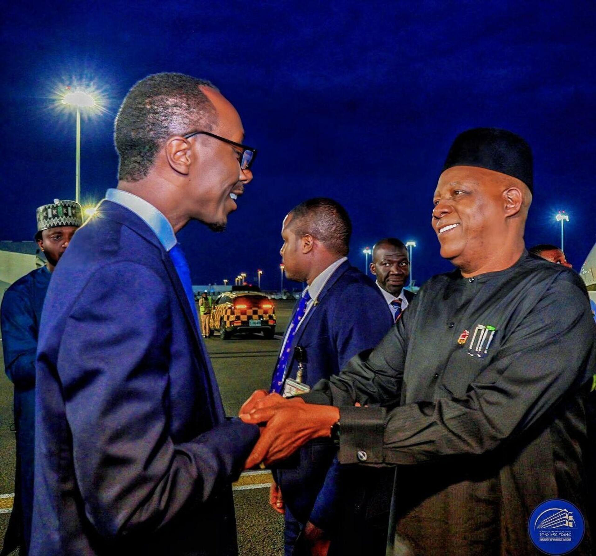 የናይጄሪያ ምክትል ፕሬዝዳንት በጠቅላይ ሚኒስትር ዐቢይ አሕመድ ግብዣ ኢትዮጵያ ገብተዋል የናይጄሪያ ምክትል ፕሬዝዳንት በጠቅላይ ሚኒስትር ዐቢይ አሕመድ ግብዣ ኢትዮጵያ ገብተዋል - Sputnik አፍሪካ, 1920, 27.06.2025