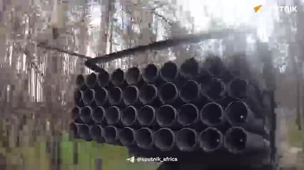 የሩሲያ ግራድ ባለብዙ ሮኬት አስወንጫፊ ስርዓት ክፍሎች የዩክሬን ጦር የሰው አልባ አውሮፕላኖች ማከማቻ እና መቆጣጠሪያን አወደሙ - Sputnik አፍሪካ