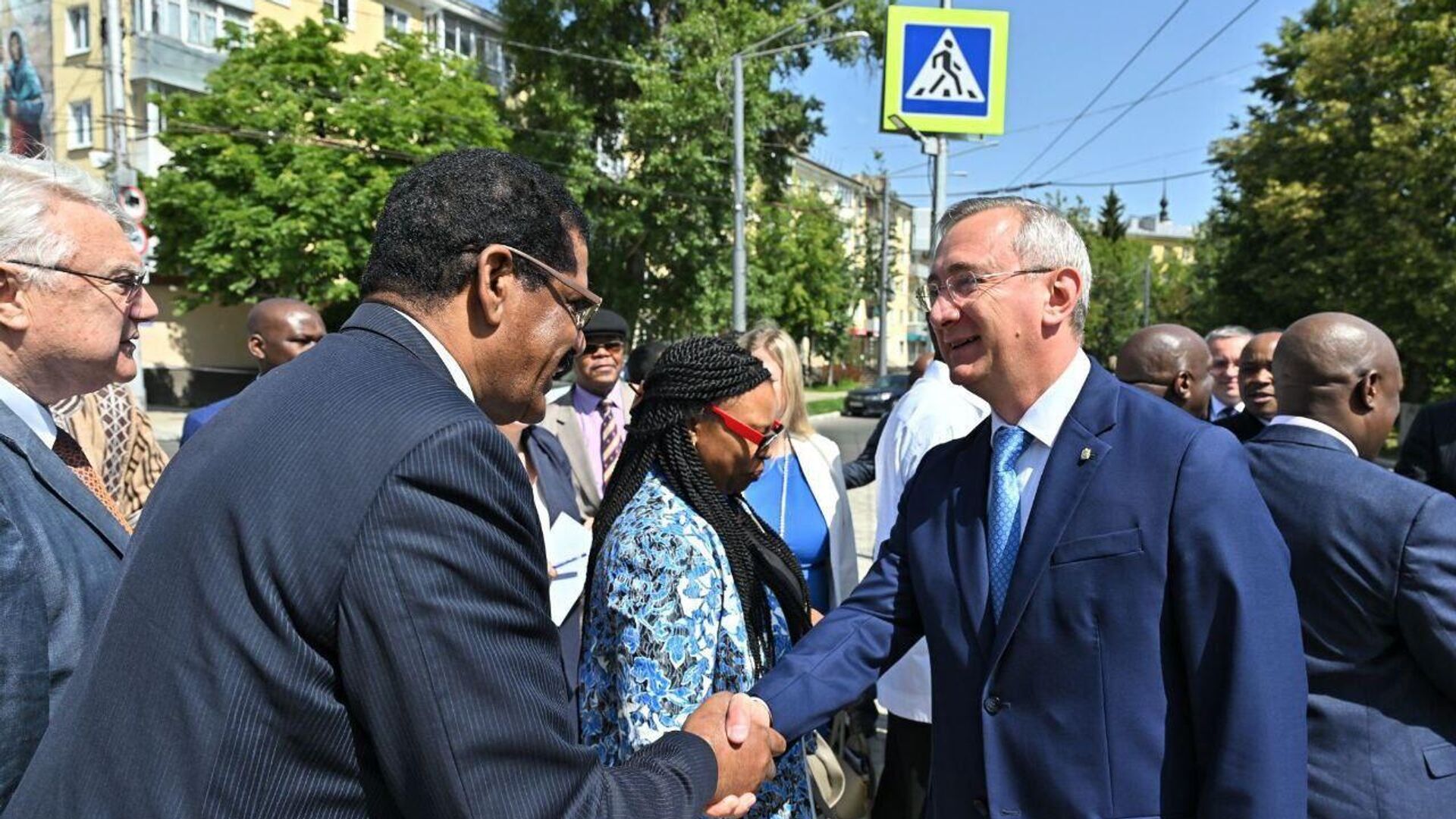 የኢትዮጵያን ጨምሮ የአፍሪካ ሀገራት አምባሳደሮች ልዑክ በሩሲያ ካሉግ ክልል ደረሰ የኢትዮጵያን ጨምሮ የአፍሪካ ሀገራት አምባሳደሮች ልዑክ በሩሲያ ካሉግ ክልል ደረሰ - Sputnik አፍሪካ, 1920, 11.07.2025
