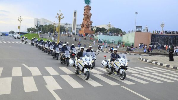 የተባበሩት አረብ ኤምሬቶች ለኢትዮጵያ ፌዴራል ፖሊስ የሞተር ሳይክል ድጋፍ አደረገች - Sputnik አፍሪካ