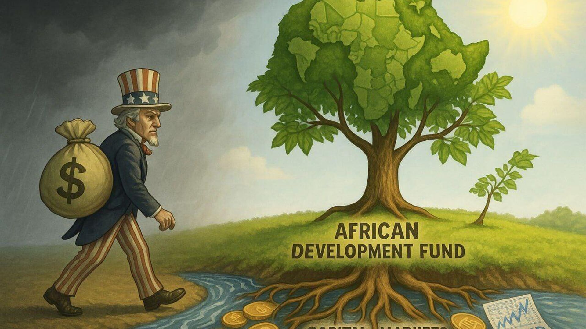 የአፍሪካ ልማት ባንክ የልማት ፈንድ በሰነደ ሙዓለ ንዋዮች ገበያዎች ሊሳተፍ መሆኑ አስታወቀ የአፍሪካ ልማት ባንክ የልማት ፈንድ በሰነደ ሙዓለ ንዋዮች ገበያዎች ሊሳተፍ መሆኑ አስታወቀ - Sputnik አፍሪካ, 1920, 30.07.2025