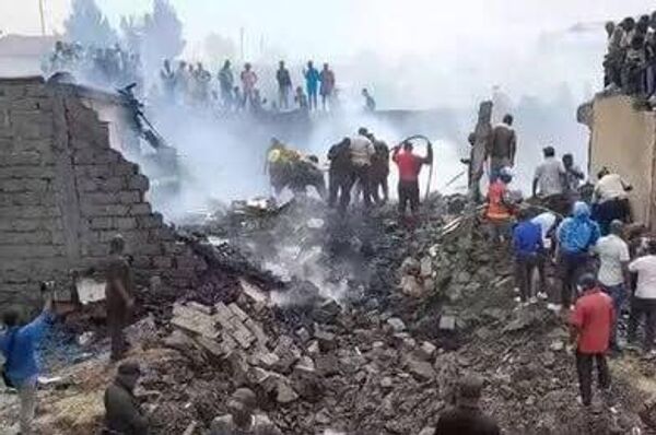 በኬንያ መዲና አነስተኛ አውሮፕላን ተከስክሶ ብዙ ሰዎች መሞታቸው ተገለፀ - Sputnik አፍሪካ