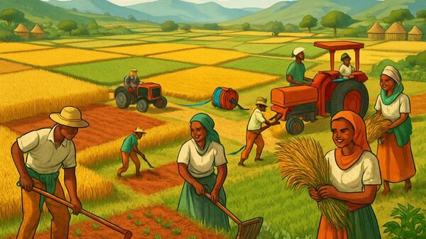በሁለተኛው ምዕራፍ የግብርና ኮሜርሻላይዜሽን ከኩታ ገጥም እርሻ ምርት ባሻገር ወደ ማቀነባበር እና ዕሴት ወደ መጨመር ሽግግር ይደረጋል - ባለሙያ - Sputnik አፍሪካ