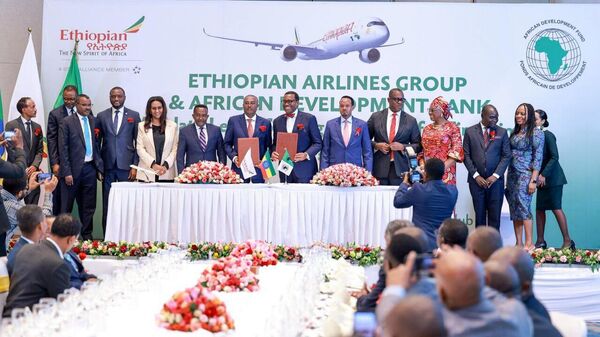የአፍሪካ ልማት ባንክ የኢትዮጵያ አየር መንገድ ቢሾፍቱ አቅራቢያ ለሚያስገነባው አውሮፕላን ማረፊያ የገንዘብ ማሰባሰብ ኃላፊነቱን በይፋ ተረከበ - Sputnik አፍሪካ