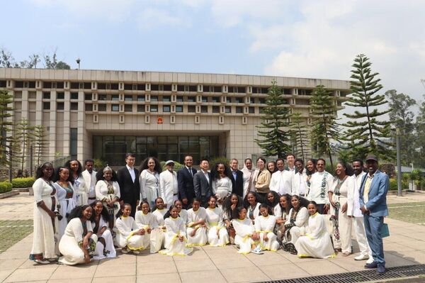 አበባይሆሽ በኢትዮጵያ የቻይና ኢምባሲ - Sputnik አፍሪካ