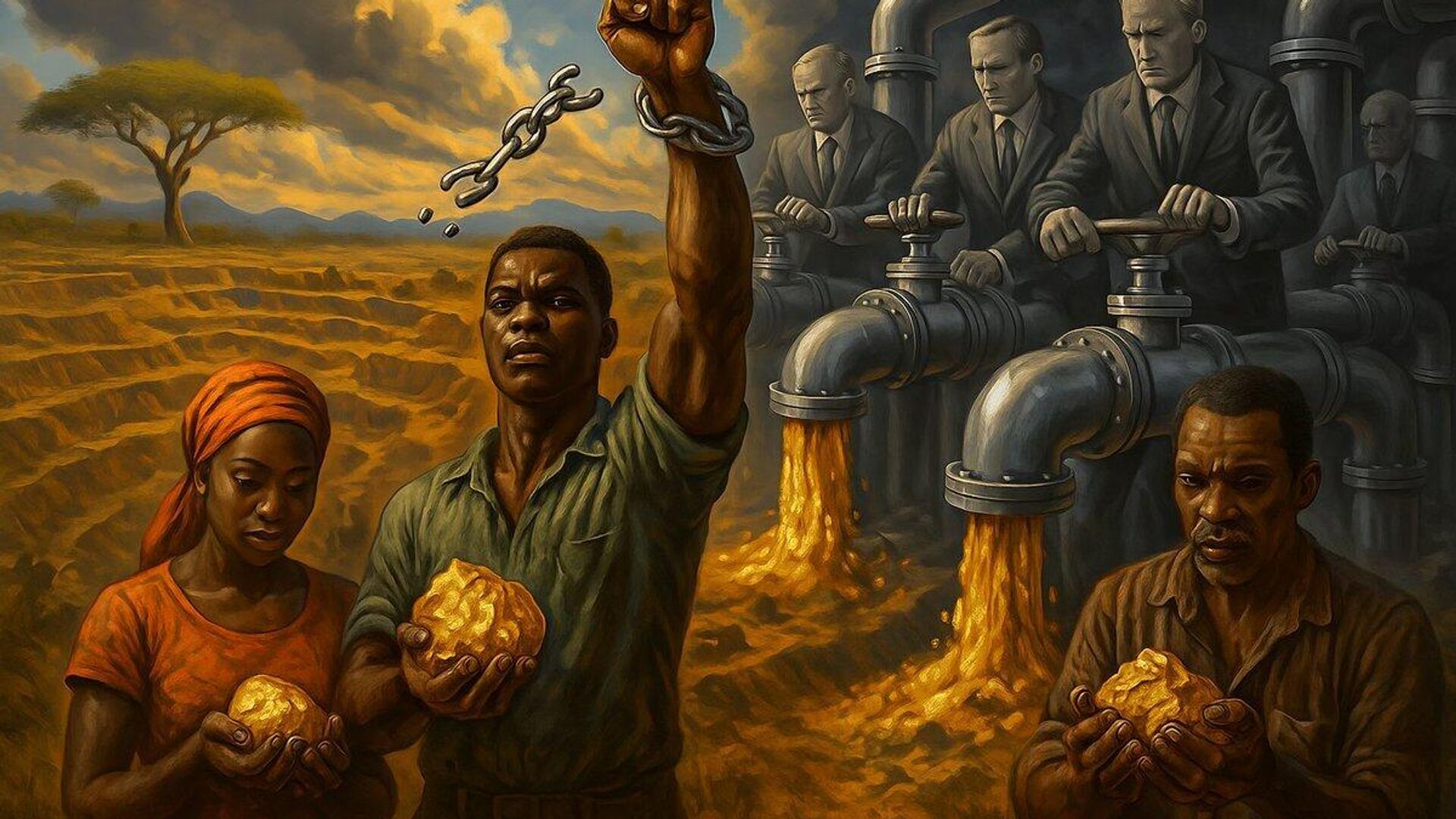 ምዕራባውያን የሚጠቀሙበት የአፍሪካ ወርቅ - እንዴት ነጻ መውጣት ይቻላል? ምዕራባውያን የሚጠቀሙበት የአፍሪካ ወርቅ - እንዴት ነጻ መውጣት ይቻላል? - Sputnik አፍሪካ, 1920, 06.09.2025