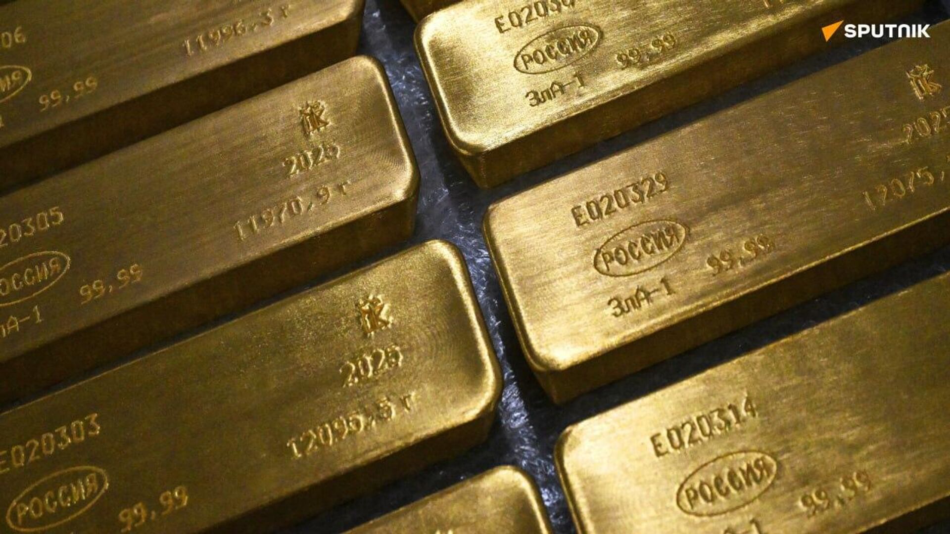 ሩሲያ የወርቅ ክምችቷን በ44 በመቶ መጨመሯን የሀገሪቱ የተፈጥሮ ሀብት ሚኒስትር አስታወቁ ሩሲያ የወርቅ ክምችቷን በ44 በመቶ መጨመሯን የሀገሪቱ የተፈጥሮ ሀብት ሚኒስትር አስታወቁ - Sputnik አፍሪካ, 1920, 06.09.2025