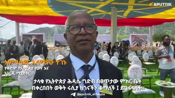 የሩሲያ ድጋፍ በጣም ታላቅ ነበር - የቀድሞ የኢትዮጵያ የውሃ እና ኢነርጂ ሚኒስትር - Sputnik አፍሪካ