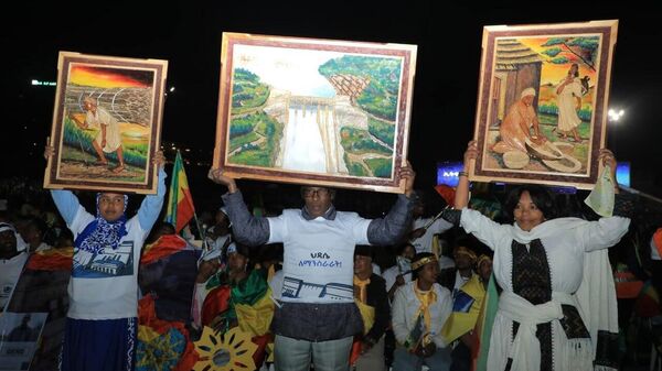 በአዲስ አበባ የተደረገው “በሕብረት ችለናል” የሕዳሴ ግድብ ምረቃ ሕዝባዊ የድጋፍ ሰልፍ - Sputnik አፍሪካ