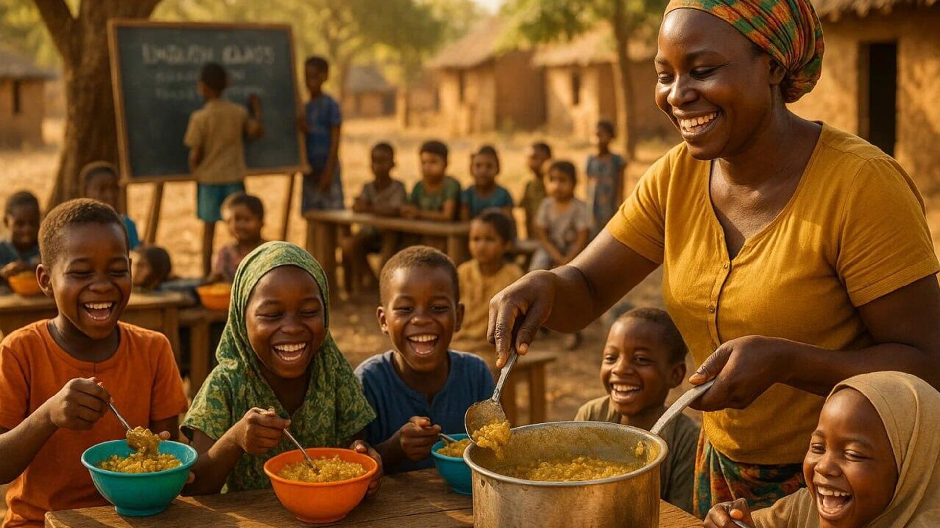 ናይጄሪያ የትምህርት ቤት ምገባ ፕሮግራምን ከትምህርት ውጭ ላሉ ሕጻናት ለማስፋት አቅዳለች ናይጄሪያ የትምህርት ቤት ምገባ ፕሮግራምን ከትምህርት ውጭ ላሉ ሕጻናት ለማስፋት አቅዳለች - Sputnik አፍሪካ, 1920, 14.09.2025