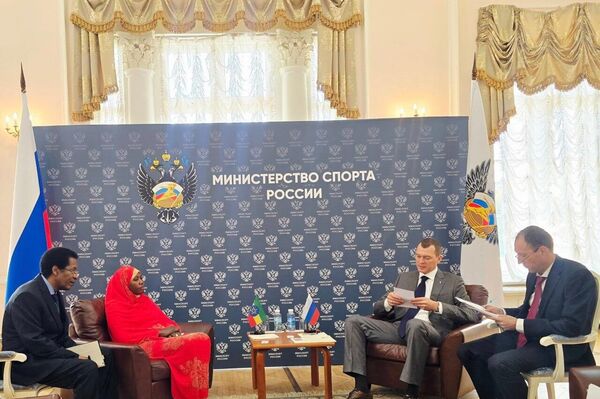 ኢትዮጵያ እና ሩሲያ የስፖርት ትብብራቸውን ለማሳደግ ተስማሙ ኢትዮጵያ እና ሩሲያ የስፖርት ትብብራቸውን ለማሳደግ ተስማሙ - Sputnik አፍሪካ