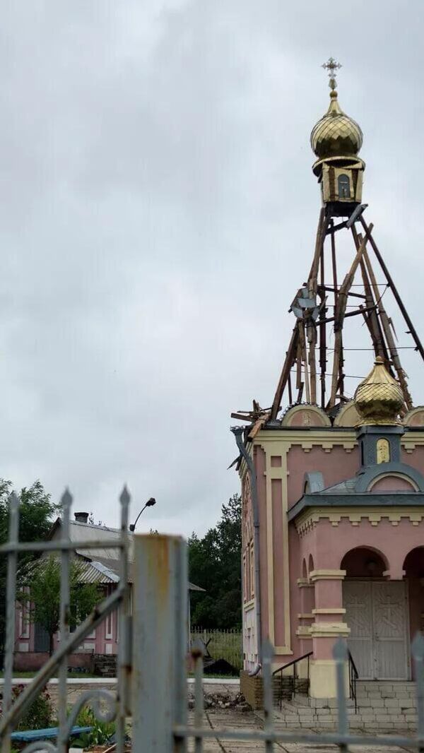 በዶኔትስክ ውጊያ ወቅት የወደሙ አብያተ ክርስቲያናት - Sputnik አፍሪካ