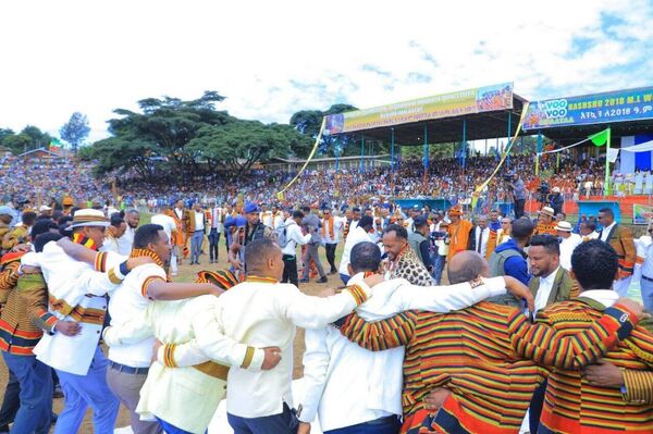 የወላይታ ብሔር የዘመን መለወጫ በዓል ጊፋታ በመከበር ላይ ይገኛል - Sputnik አፍሪካ