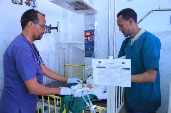 ነቀምቴ ከተማ ውስጥ አንዲት እናት 5 ልጆችን በአንድ ጊዜ ተገላገለች ነቀምቴ ከተማ ውስጥ አንዲት እናት 5 ልጆችን በአንድ ጊዜ ተገላገለች - Sputnik አፍሪካ