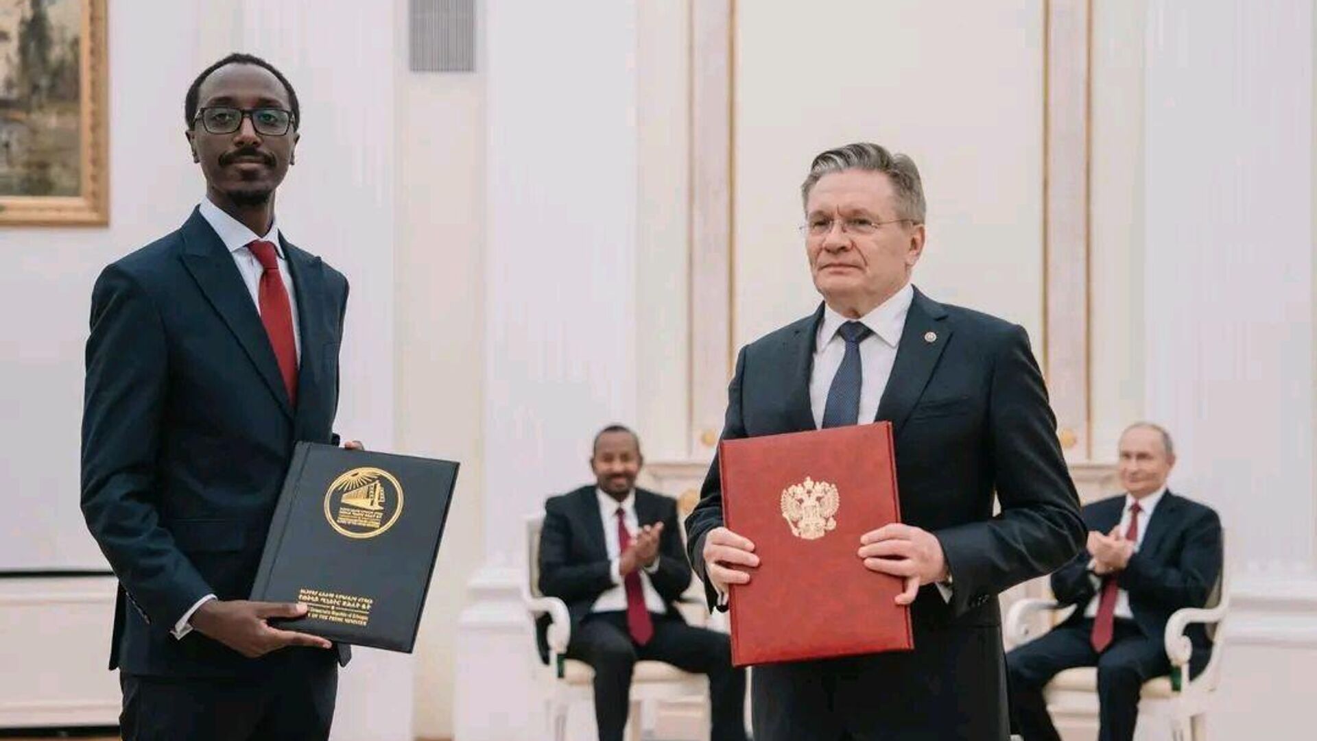 ኢትዮጵያ እና ሩሲያ የኑክሌር ልማት ፕሮጀክት ስምምነት ተፈራረሙ ኢትዮጵያ እና ሩሲያ የኑክሌር ልማት ፕሮጀክት ስምምነት ተፈራረሙ - Sputnik አፍሪካ, 1920, 25.09.2025