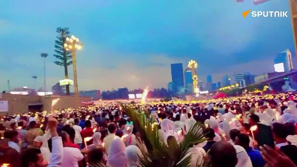 የመስቀል አደባባይ ደመራ ድባብ - Sputnik አፍሪካ