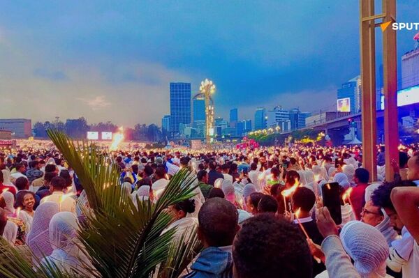 የመስቀል አደባባይ ደመራ ድባብ - Sputnik አፍሪካ