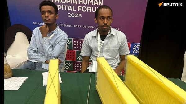 በአገር አቀፍ የሰው ሃብት ካፒታል ፎረም ላይ የቀረቡ የወጣቶች የፈጠራ ሥራዎች - Sputnik አፍሪካ