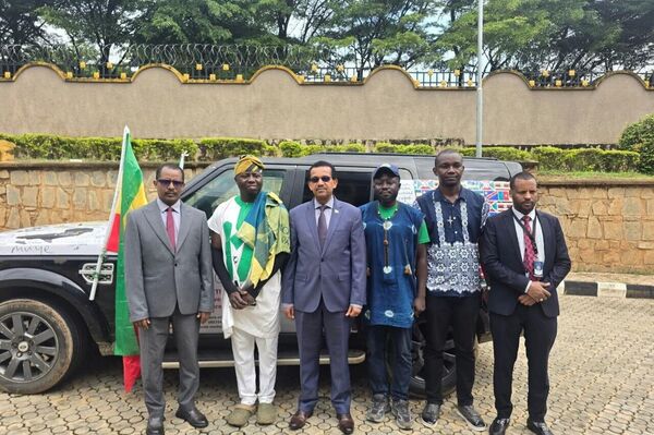 ከአቡጃ ወደ አዲስ አበባ የሚደረገው የፓን-አፍሪካ የቱሪዝም ልዑካን ቡድን ጉዞ ተጀመረ ከአቡጃ ወደ አዲስ አበባ የሚደረገው የፓን-አፍሪካ የቱሪዝም ልዑካን ቡድን ጉዞ ተጀመረ - Sputnik አፍሪካ