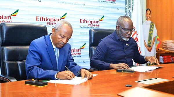 የኢትዮጵያ አየር መንገድ ቡድን እና የናሚቢያ ቱሪዝም ቦርድ አዲስ ስምምነት ተፈራረሙ - Sputnik አፍሪካ
