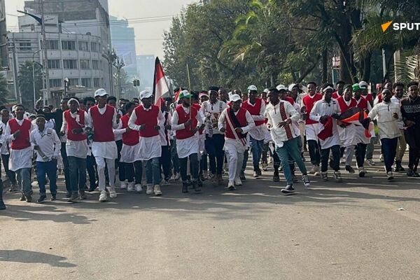 የኢሬቻ በዓል በአዲስ አበባ በድምቀት ተከበረ የኢሬቻ በዓል በአዲስ አበባ በድምቀት ተከበረ - Sputnik አፍሪካ