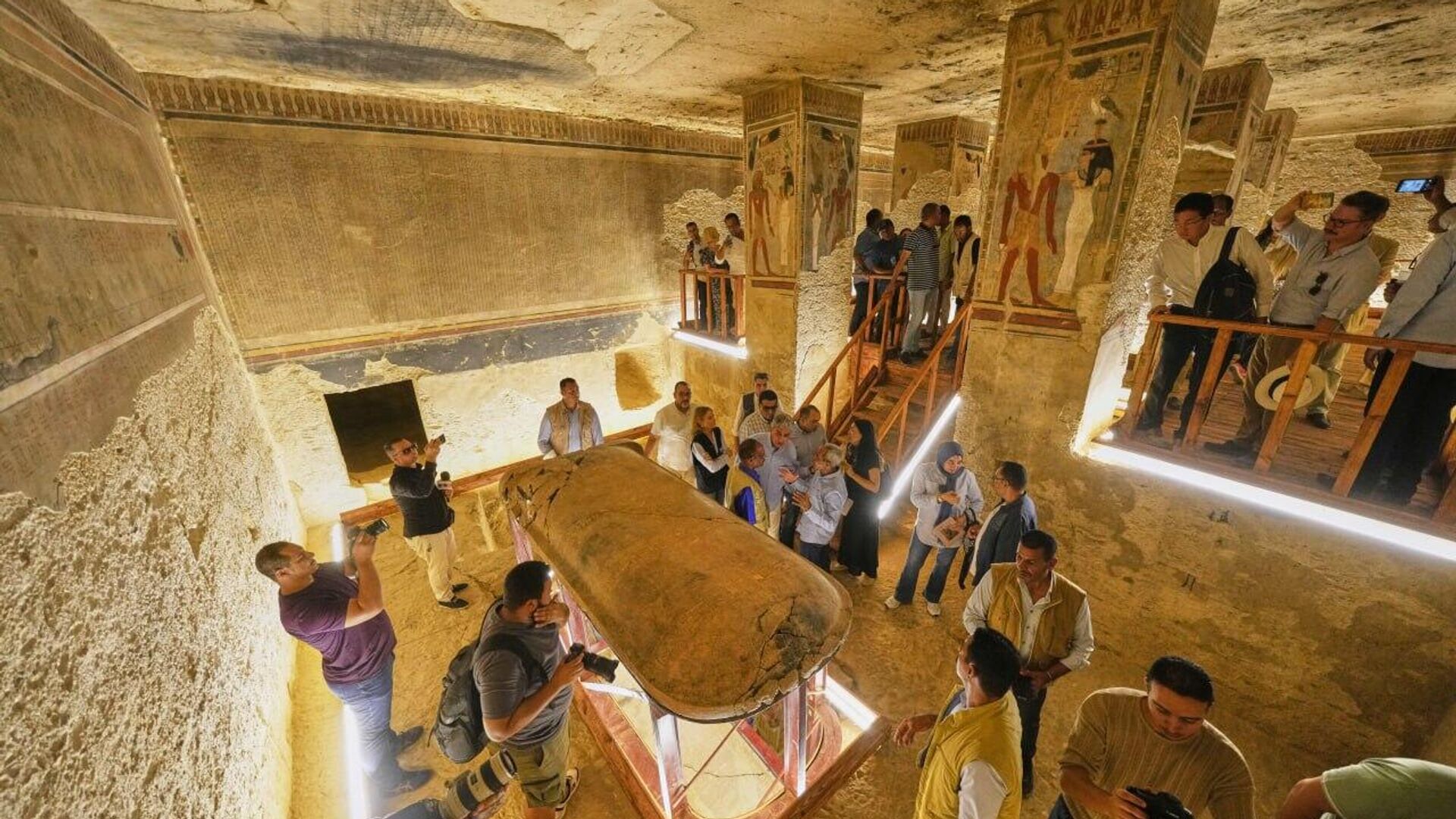 የግብፅ ንጉሥ አመንሆቴፕ ሶስተኛ መቃብር ስፍራ ከሃያ ዓመታት እድሳት በኋላ ዳግም ለጉብኝት ክፍት ሆነ የግብፅ ንጉሥ አመንሆቴፕ ሶስተኛ መቃብር ስፍራ ከሃያ ዓመታት እድሳት በኋላ ዳግም ለጉብኝት ክፍት ሆነ - Sputnik አፍሪካ, 1920, 05.10.2025