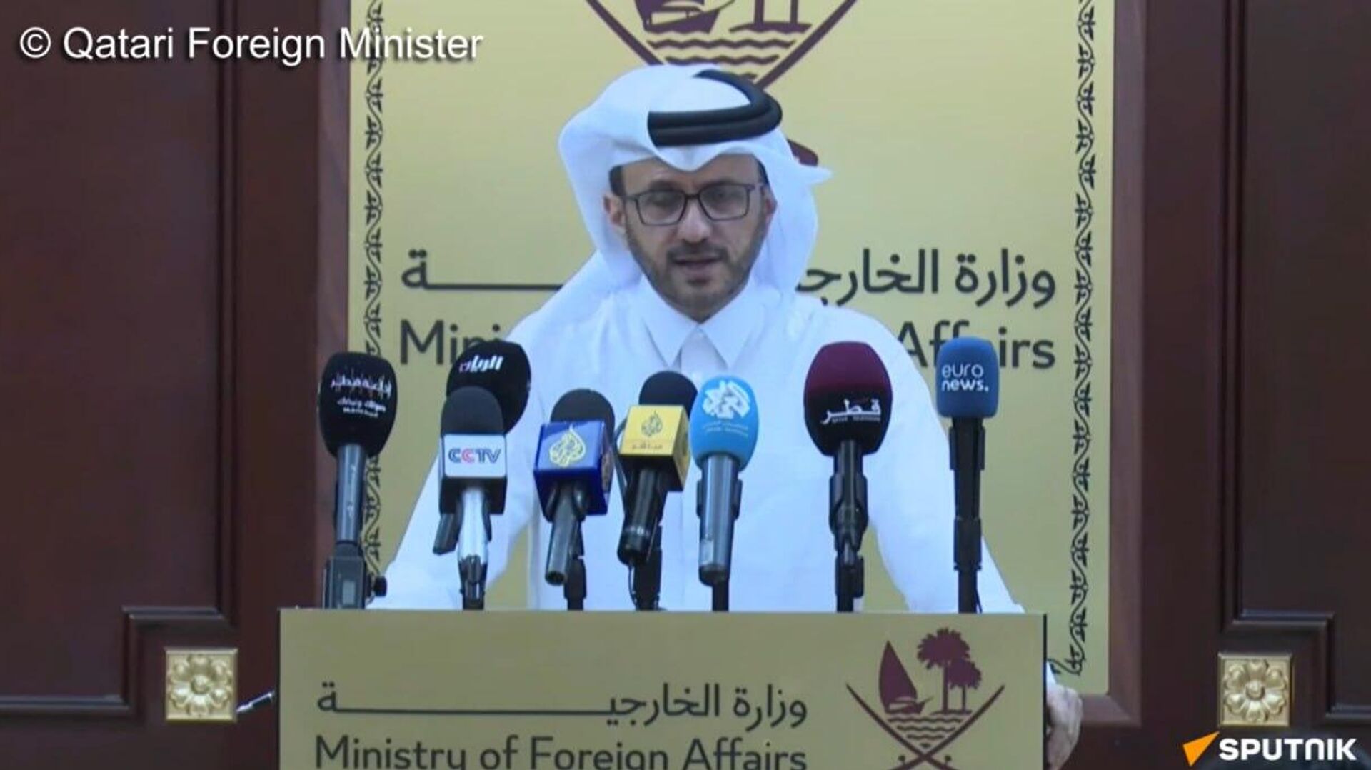 የኳታር ውጭ ጉዳይ ሚኒስቴር በጋዛ ንግግር አሁናዊ ሁኔታ ዙሪያ መግለጫ ሰጥቷል የኳታር ውጭ ጉዳይ ሚኒስቴር በጋዛ ንግግር አሁናዊ ሁኔታ ዙሪያ መግለጫ ሰጥቷል - Sputnik አፍሪካ, 1920, 07.10.2025