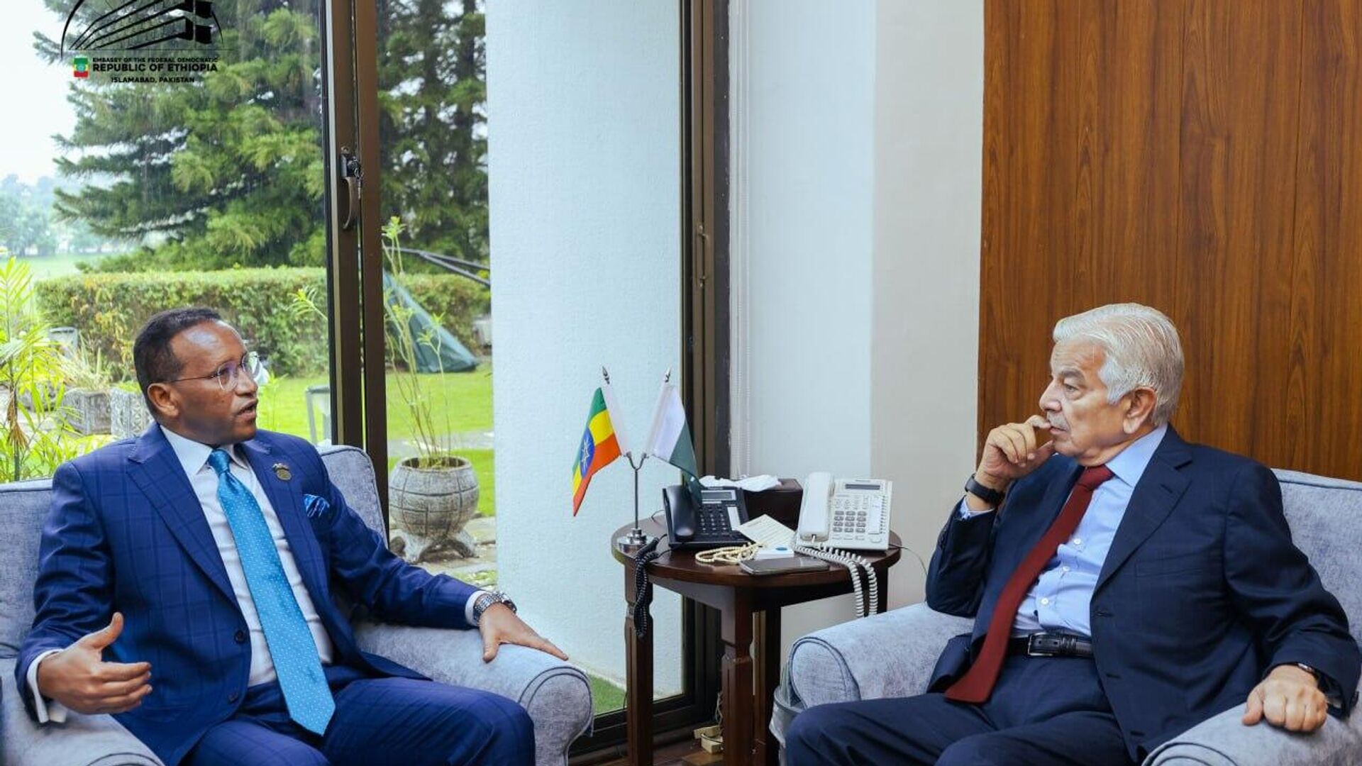 ኢትዮጵያና ፓኪስታን የመከላከያ እና የአቪዬሽን ትብብራቸውን ለማጠናከር ተስማሙ ኢትዮጵያና ፓኪስታን የመከላከያ እና የአቪዬሽን ትብብራቸውን ለማጠናከር ተስማሙ - Sputnik አፍሪካ, 1920, 08.10.2025