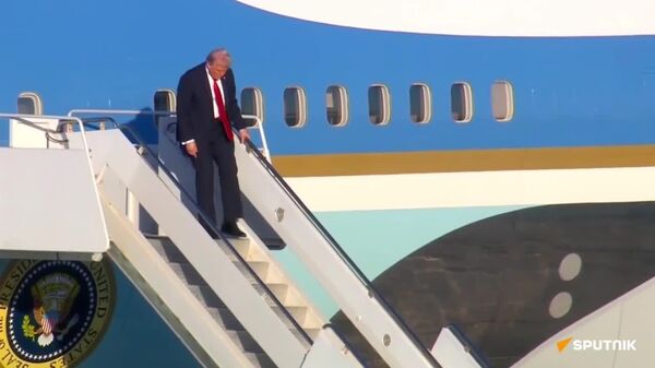 ትራምፕ ሻርም ኤል-ሼክ ሲደርሱ በፕሬዝዳንት አል-ሲሲ አቀባበል ተደርገላቸው - Sputnik አፍሪካ