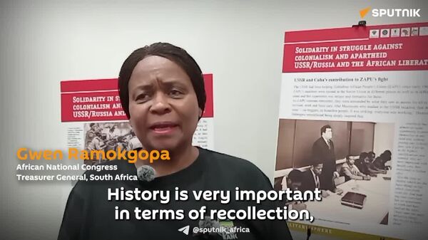 ደቡብ አፍሪካ በሶቪዬት ድጋፍ በተቀጣጠለው ነፃነት የመጣውን የሰላምና የነጻነት ጉዞዋን ለማስቀጠል ትፈልጋለች - የኤኤንሲ ግምጃ ቤት ኃላፊ - Sputnik አፍሪካ