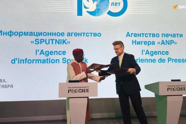 የስፑትኒክ ሚዲያ እናት ድርጅት ሮሲያ ሴጎድኒያ ከቁልፍ የአፍሪካ ሚዲያዎች ጋር ያለውን ትብብር አጠናከረ የስፑትኒክ ሚዲያ እናት ድርጅት ሮሲያ ሴጎድኒያ ከቁልፍ የአፍሪካ ሚዲያዎች ጋር ያለውን ትብብር አጠናከረ - Sputnik አፍሪካ