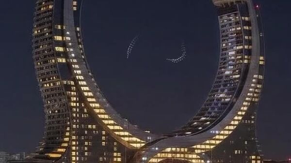 #viral | የዶሃ ሰማይ ቀልብ በሚሰርቅ የድሮን ብርሃን ትርኢት ተሽቆጠቆጠ - Sputnik አፍሪካ