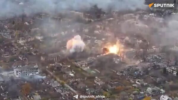 የሩሲያ ፋብ-500 ቦምቦች በዶኔትስክ ህዝቦች ሪፐብሊክ የዩክሬን ወታደራዊ ስፍራዎች ማውደማቸው የመከላከያ ሚኒስቴር አስታወቀ - Sputnik አፍሪካ