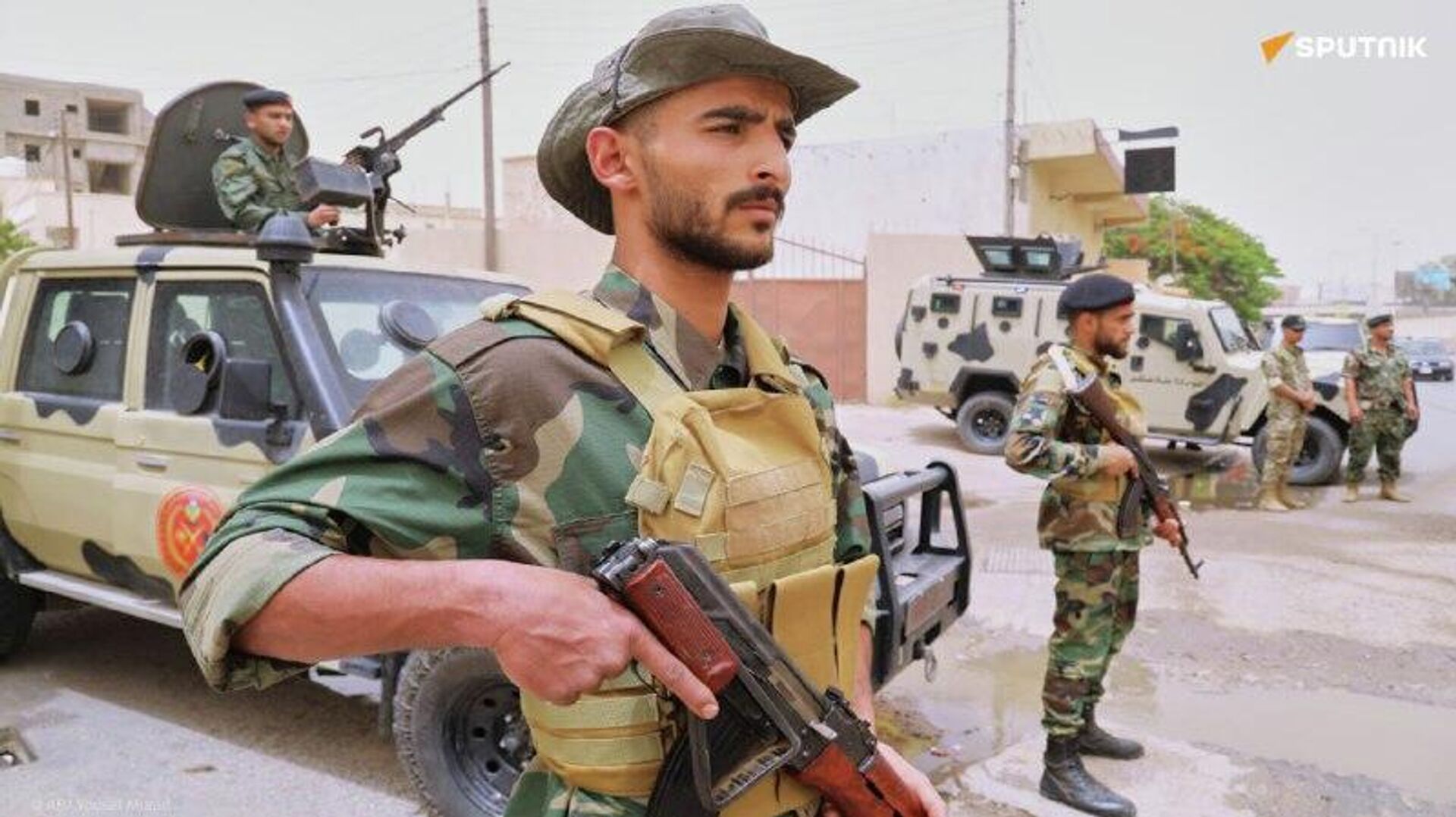 ቱኒዚያ፣ አልጄሪያ እና ግብፅ የውጭ ቅጥረኞች ከሊቢያ ሙሉ በሙሉ እንዲወጡ ጠየቁ ቱኒዚያ፣ አልጄሪያ እና ግብፅ የውጭ ቅጥረኞች ከሊቢያ ሙሉ በሙሉ እንዲወጡ ጠየቁ - Sputnik አፍሪካ, 1920, 07.11.2025