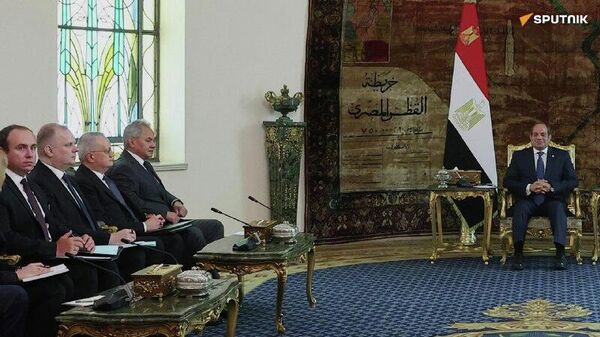 ጋዛ፣ ኤል-ዳባ እና የሩሲያ የኢንዱስትሪ ዞን በስዊስ - የኤል-ሲሲ እና ሾይጉ ስብሰባ ዋና ዋና ነጥቦች - Sputnik አፍሪካ