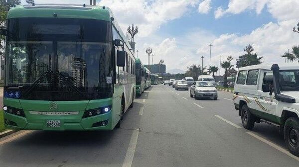 በአዲስ አበባ የኤሌክትሪክ አውቶብስ ፈጣን መስመር ግንባታ በሚቀጥለው ወር እንደሚጀመር ተገለፀ - Sputnik አፍሪካ