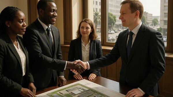 የሩሲያ ባለሀብቶች በጋቦን ግዙፍ የሎጂስቲክ መጋዘን ለመገንባት ውይይት ጀመሩ - Sputnik አፍሪካ