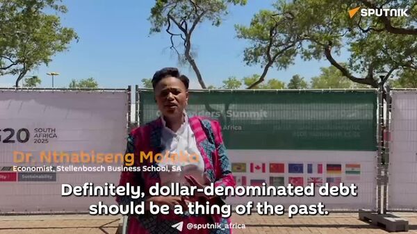 ‘በዶላር የሚከፈል ዕዳ ያለፈ ታሪክ መሆን አለበት’ - የደቡብ አፍሪካ ኢኮኖሚስት - Sputnik አፍሪካ